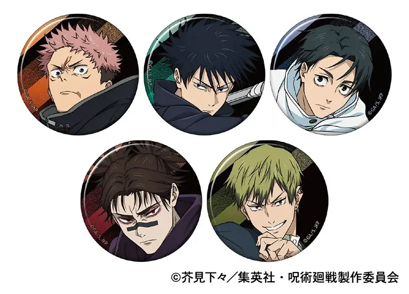 TVアニメ第3期放送直前！　『呪術廻戦』より、戦闘態勢の虎杖たち5人の描き下ろしイラストを使用した新商品が12月6日発売！　アニメイトでは、特典「ポストカード」がもらえるフェアを同日より開催!! 画像 3