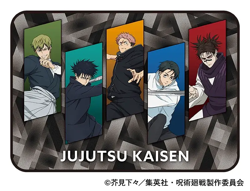 TVアニメ第3期放送直前！　『呪術廻戦』より、戦闘態勢の虎杖たち5人の描き下ろしイラストを使用した新商品が12月6日発売！　アニメイトでは、特典「ポストカード」がもらえるフェアを同日より開催!! 画像 6