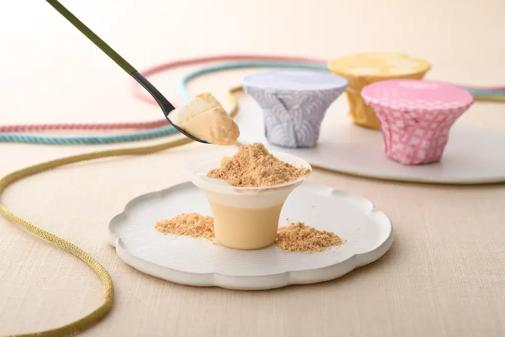 12月5日発売｜吉祥菓寮の常温土産プリン「きな粉こぼるる」