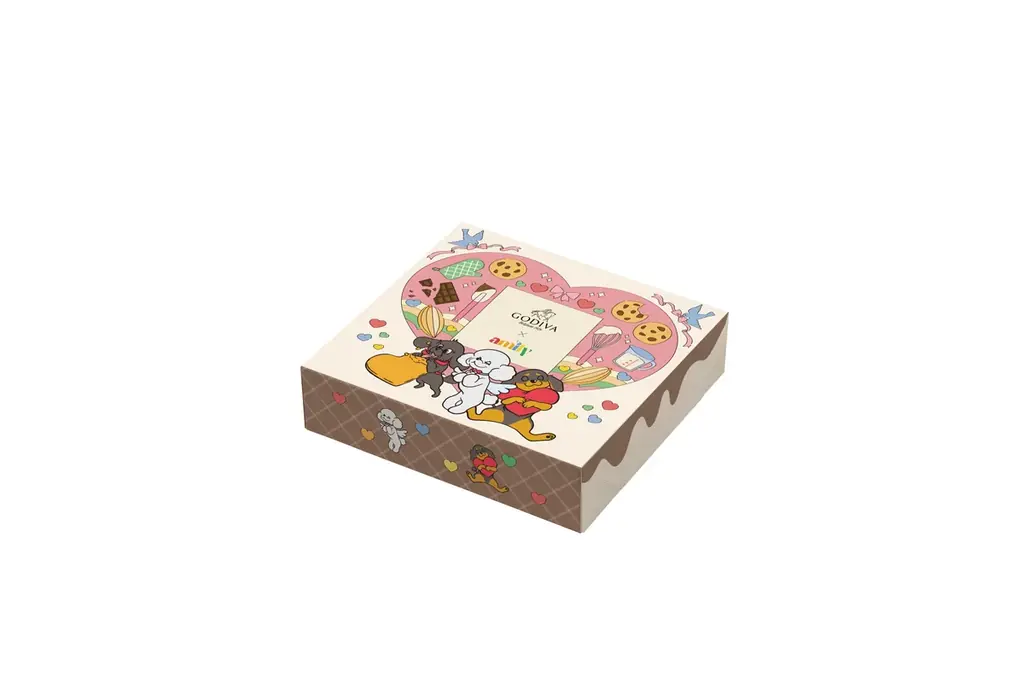 “LOVE”をテーマにした新しいハピネスの形をお届けする、ゴディバとamily コラボレーション企画！　ゴディバ「チアフルチョコチップクッキー」発売 画像 5