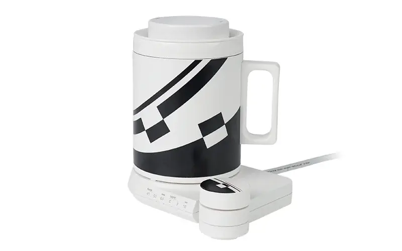 「仮面ライダー電王』デンライナーの食堂車の「あのカップ」を、高機能な「マグケトル」として完全再現。コーヒータイムを楽しむ一台 画像 2