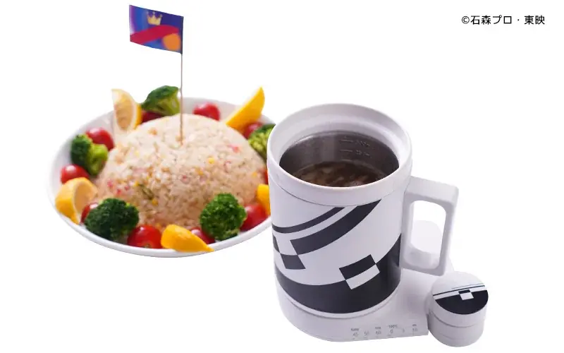 「仮面ライダー電王』デンライナーの食堂車の「あのカップ」を、高機能な「マグケトル」として完全再現。コーヒータイムを楽しむ一台 画像 3