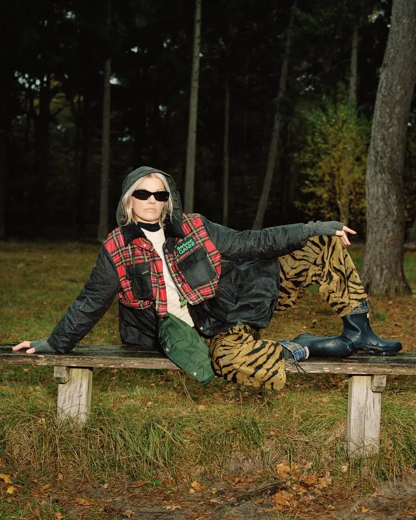 Barbour × GANNI 、待望のコラボレーション第4弾を発表！ 画像 3