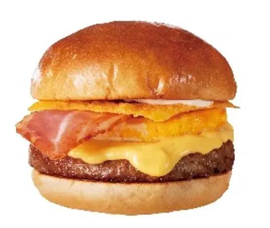 パリパリ、とろ～り！冬のご褒美バーガーをファーストキッチンで　食感楽しめる「パリとろチーズベーコンエッグバーガー」など4品が登場！ 画像 2