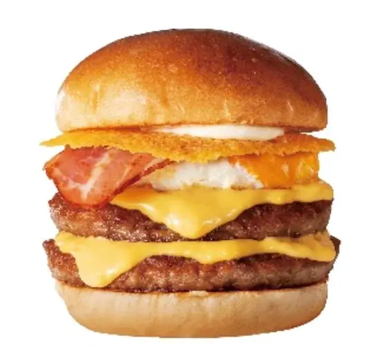 パリパリ、とろ～り！冬のご褒美バーガーをファーストキッチンで　食感楽しめる「パリとろチーズベーコンエッグバーガー」など4品が登場！ 画像 3