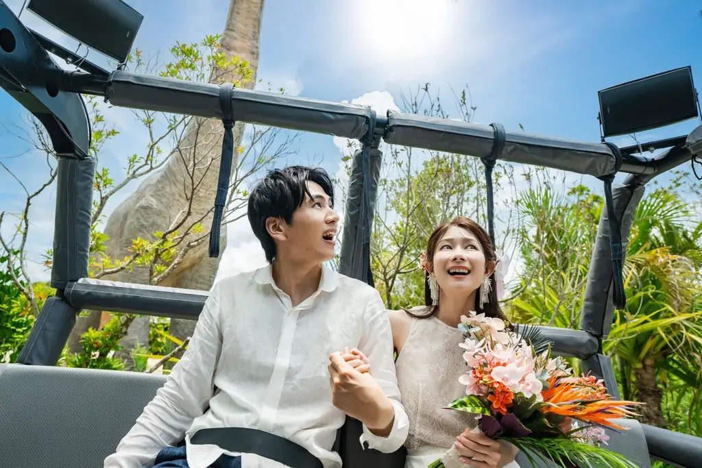 「ジャングリア沖縄」を、ふたりじめ。興奮と贅沢のウエディング「ジャングリア フォト ウエディング」が12月より始動！ 画像 3
