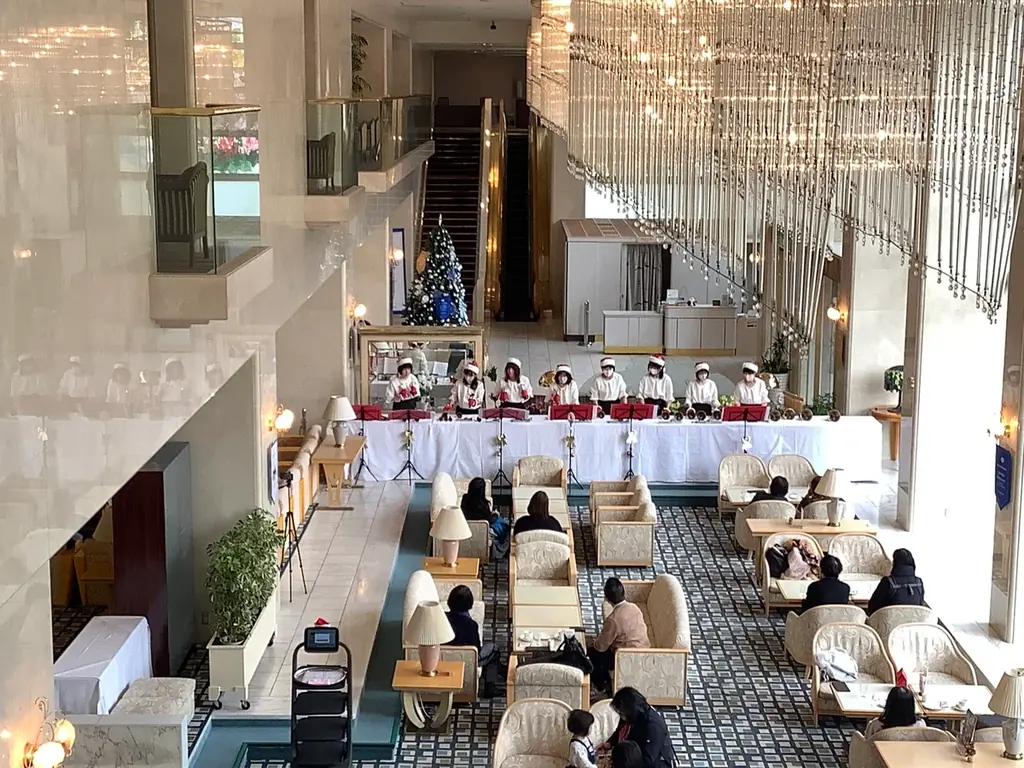 【岐阜グランドホテル】 ハンドベル クリスマスコンサート 開催 画像 2