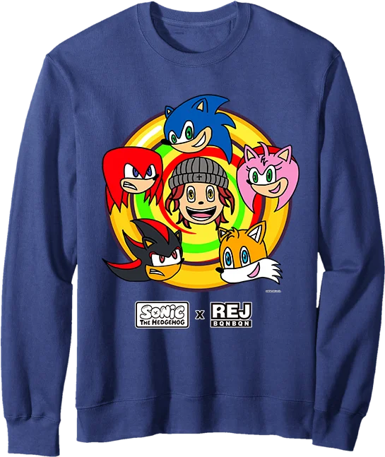 『ソニック・ザ・ヘッジホッグ』 れじぇくんコラボアパレル第2弾がAmazon Merch on Demandに新登場！『ソニックレーシング クロスワールド』ゲーム内にもコラボステッカーが本日実装 画像 2