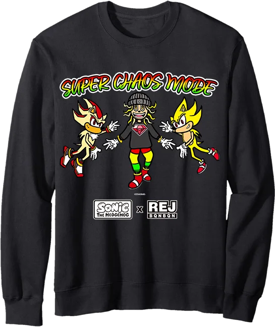 『ソニック・ザ・ヘッジホッグ』 れじぇくんコラボアパレル第2弾がAmazon Merch on Demandに新登場！『ソニックレーシング クロスワールド』ゲーム内にもコラボステッカーが本日実装 画像 3