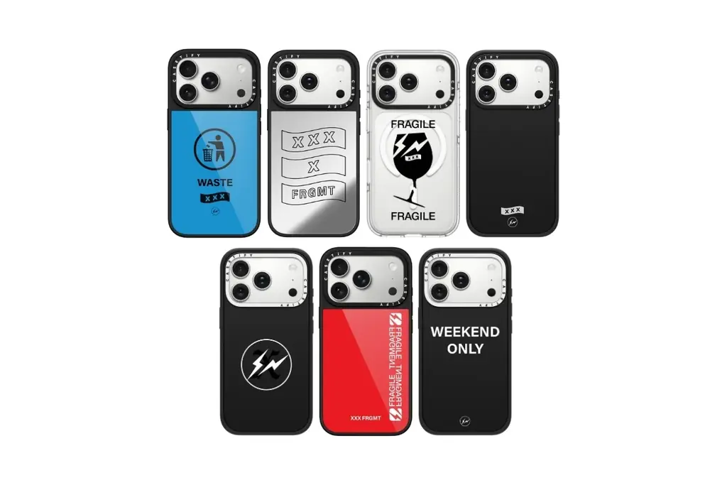 CASETiFY、「GOD SELECTION XXX」と「fragment」とのリバイバルコラボレーションを発表 画像 2