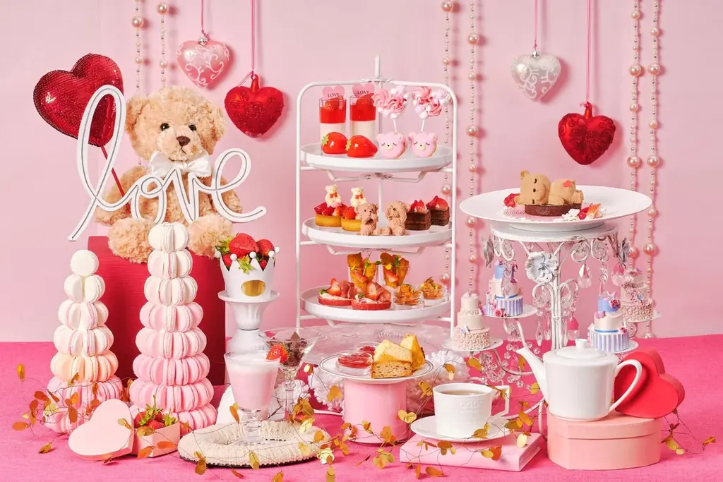1月9日開始｜いちご×テディベアの限定アフタヌーンティー