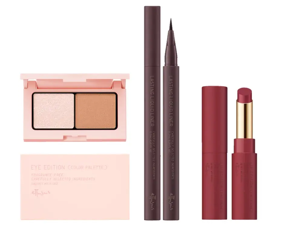 【本日発売】エテュセから、ピンクの多幸感を纏う 冬の新色アイ＆リップ登場 画像 2