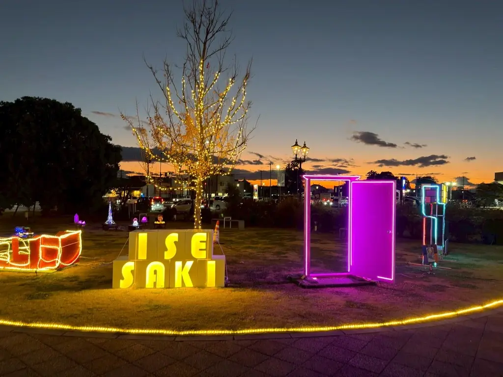 2025.12.6 群馬県伊勢崎駅前開催！「駅前イルミネーション アニメソング盆踊り」 画像 6