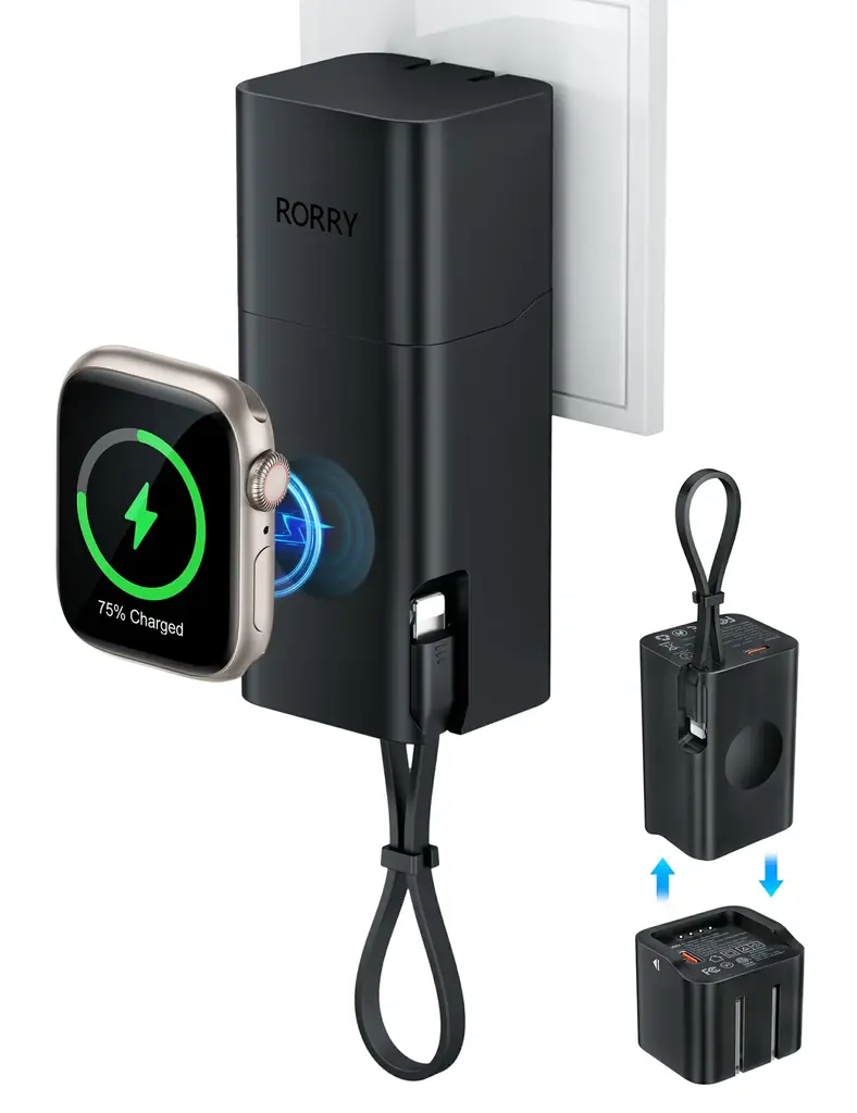 【楽天SS 今夜20時開幕！】RORRY最大50%OFF！人気モバイルバッテリー・3in1充電器・AppleWatchバンド・充電式カイロが破格プライスで手に入るチャンス 画像 19