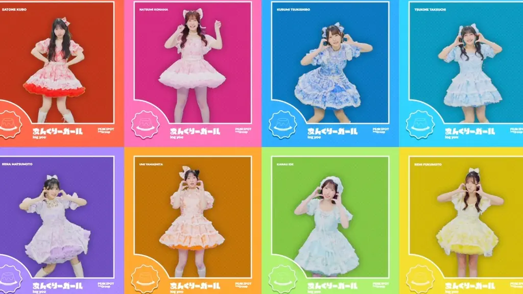新アイドルグループ log youが新曲「あんぐりーガール」リリース　ポップ&キュートなMVも解禁 画像 7