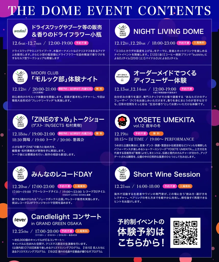 グラングリーン大阪 南館開業後 初のクリスマスイベント「GRAND GREEN HOLIDAY 2025」開幕 画像 8