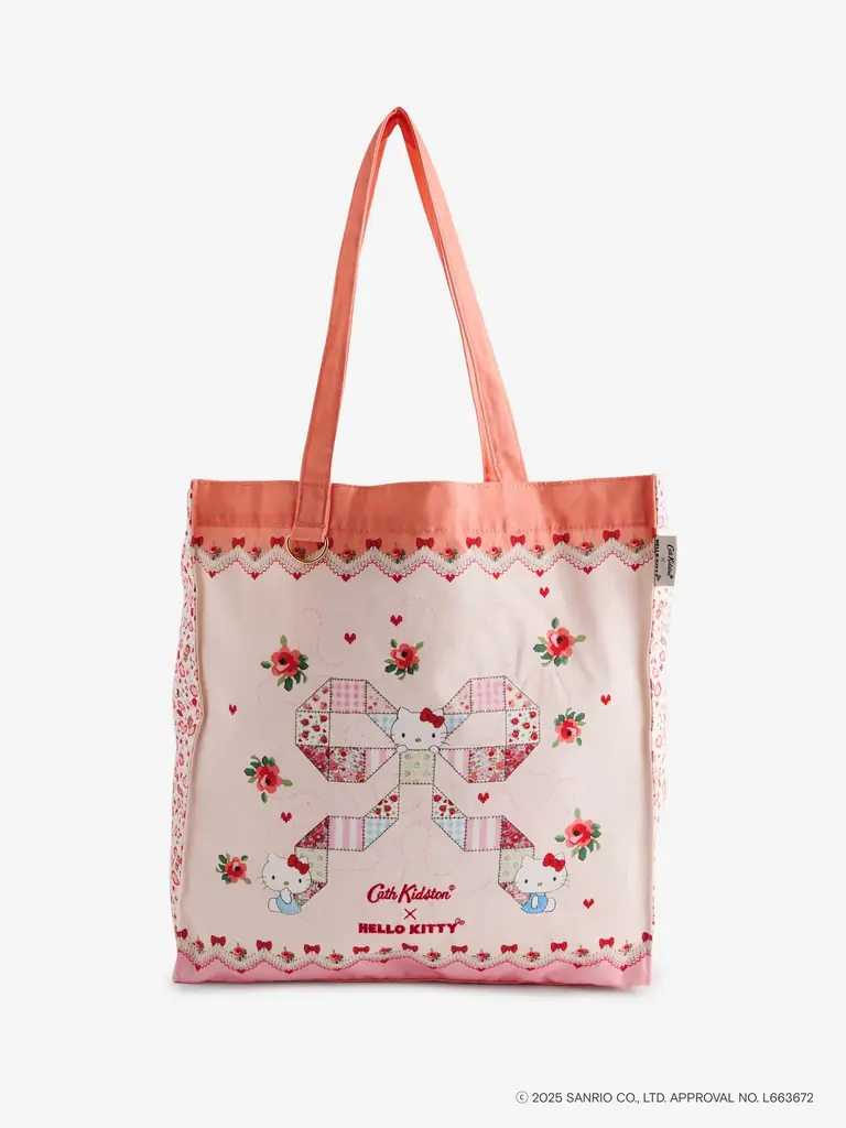 【Cath Kidston × Hello Kitty】がコラボ！２つのストーリーを融合させたスペシャルなアートでルームウェアやバッグなどを、12月12日(金)より発売！ 画像 15