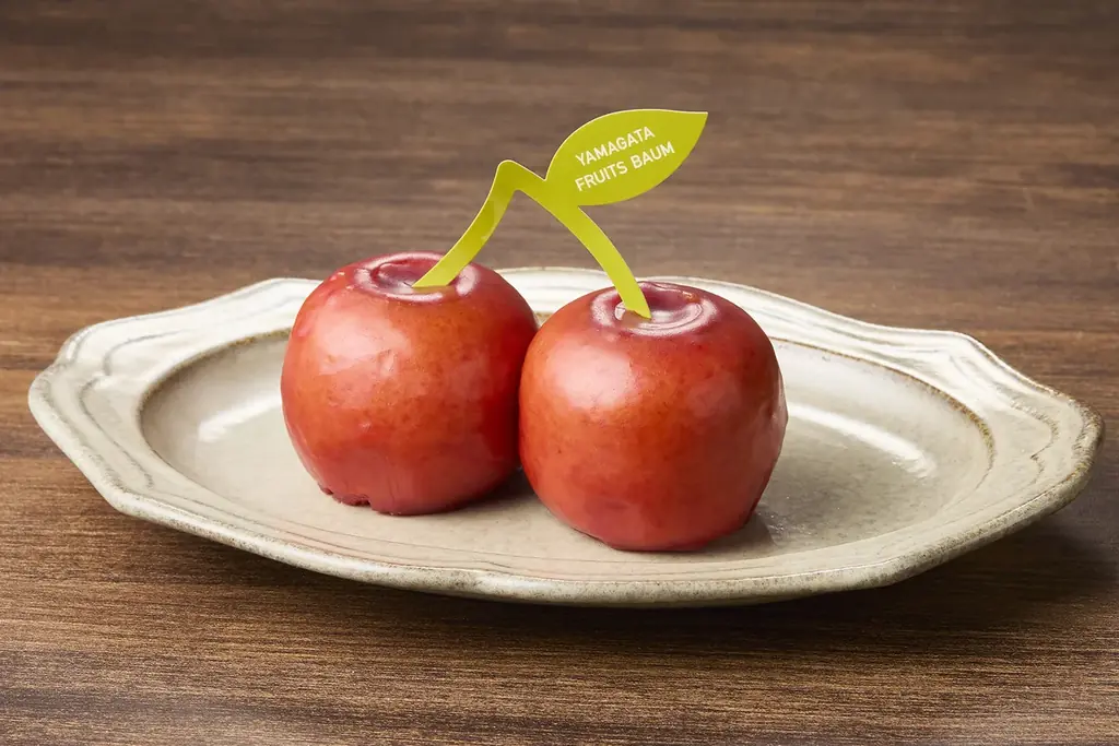 【山形県米沢市】ふるさと納税に“まるでさくらんぼ!?”なバウムクーヘンが数量限定で登場！ 画像 1