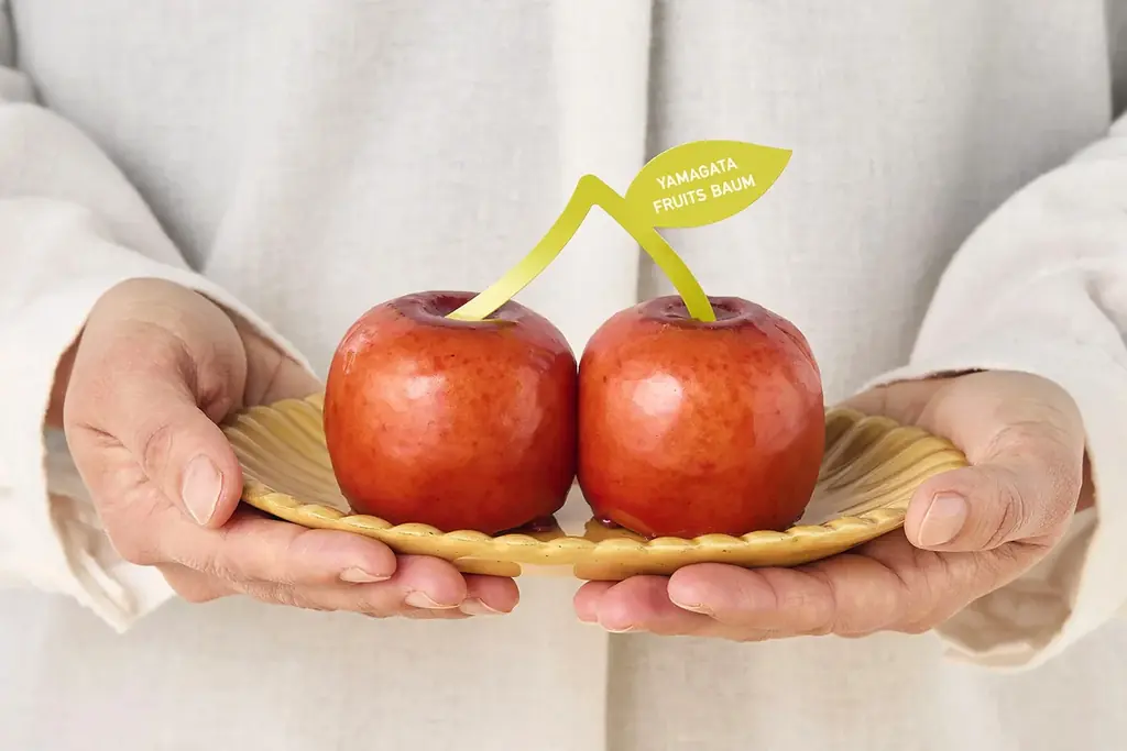 【山形県米沢市】ふるさと納税に“まるでさくらんぼ!?”なバウムクーヘンが数量限定で登場！ 画像 3