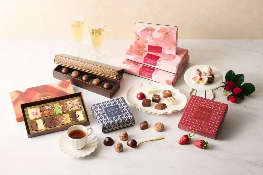 東京・白金の洋菓子店「ラ・メゾン白金」発、期間限定ショコラコレクションが登場――一口で感じる幸せの瞬間。 画像 1