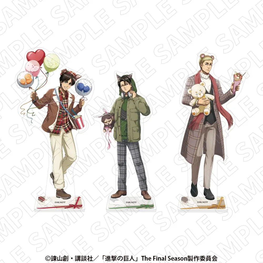 TVアニメ『進撃の巨人』の新規描き下ろしイラストを使用した新商品が登場！ 画像 7