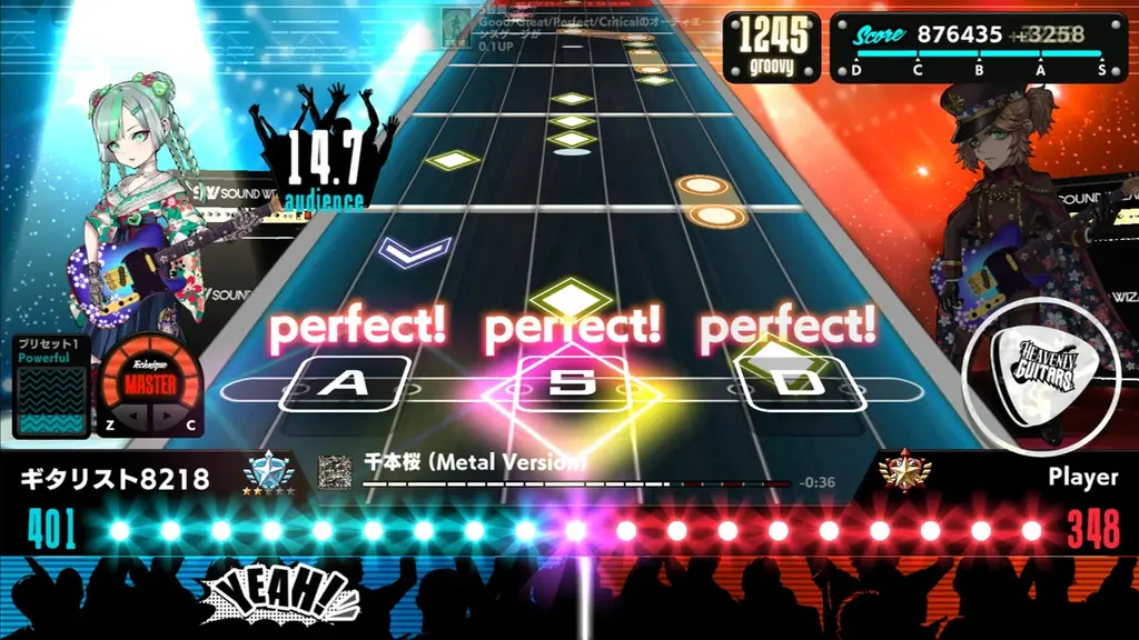 エレキギター特化の対戦型音楽ゲーム「Heavenly Guitars」、Steam版の配信決定！本日よりウィッシュリスト登録を開始！ 画像 2