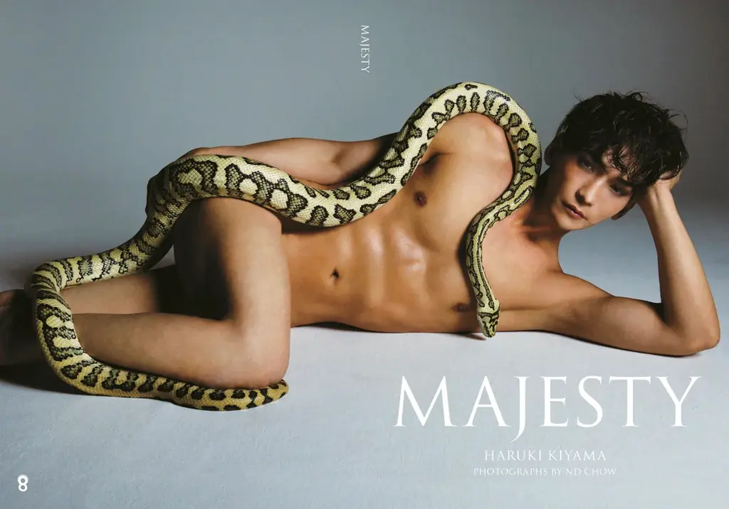 12月6日発売：丘山晴己 初ヌード写真集『Majesty』