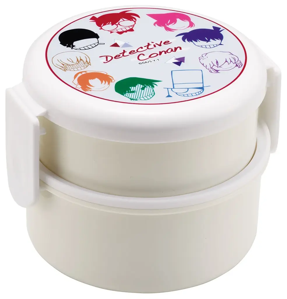 名探偵コナン 丸型2段ランチボックスが登場
