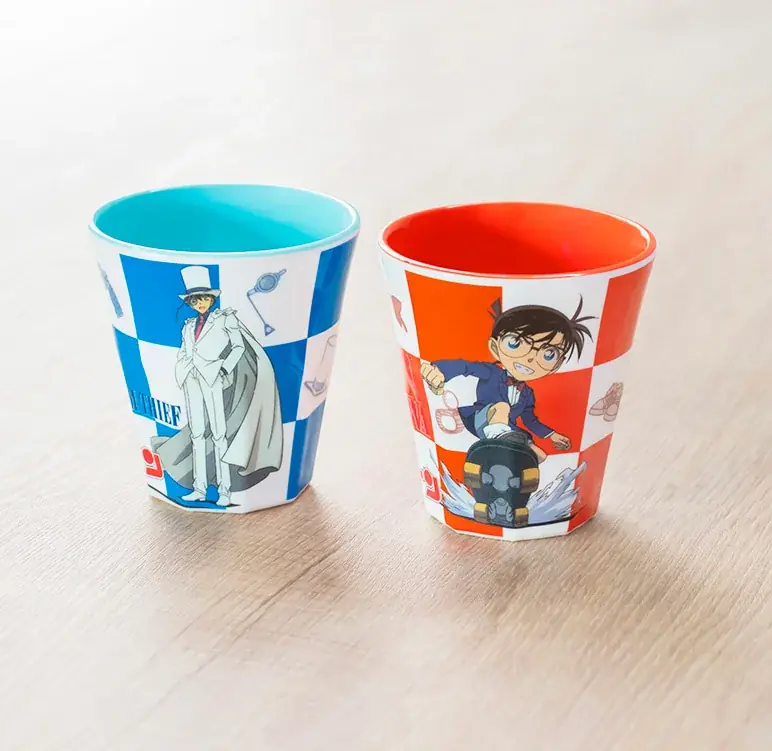 コナン×怪盗キッドのメラミンタンブラー登場