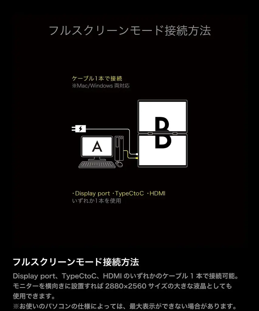 ゲームもチャットも、視線移動ゼロで。180Hz・2K対応の『23.8インチ上下2画面拡張デュアルモニター 2K』を発売 画像 11