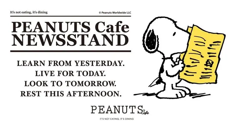PEANUTS Cafe｜「NEWoMan 新宿」にて、期間限定ポップアップ”PEANUTS Cafe NEWS STAND 2nd”の開催が決定。 画像 1