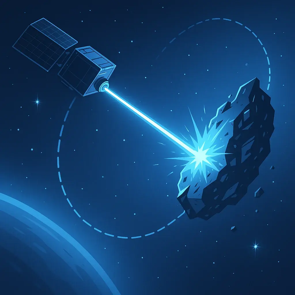 SpicyCompany　レーザービームによる宇宙デブリ軌道調整技術の研究開発を開始 画像 1