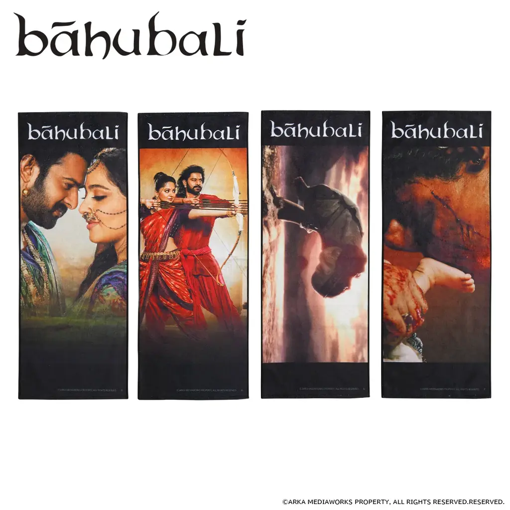 インド映画『バーフバリ』×プレミアムバンダイのコラボがついに結願！40cm超の巨大アクスタや映画の世界に入り込めるタオル、『有給休暇中』アクスタなど展開。 画像 26