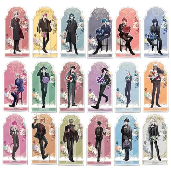 『悪魔執事と黒い猫』アプリリリース4周年を記念して、描き起こしビジュアルを使用した新商品が2026年2月21日発売！　アニメイトではそれにあわせて、特典「花束カード」がもらえるフェアを同日から開催!! 画像 2