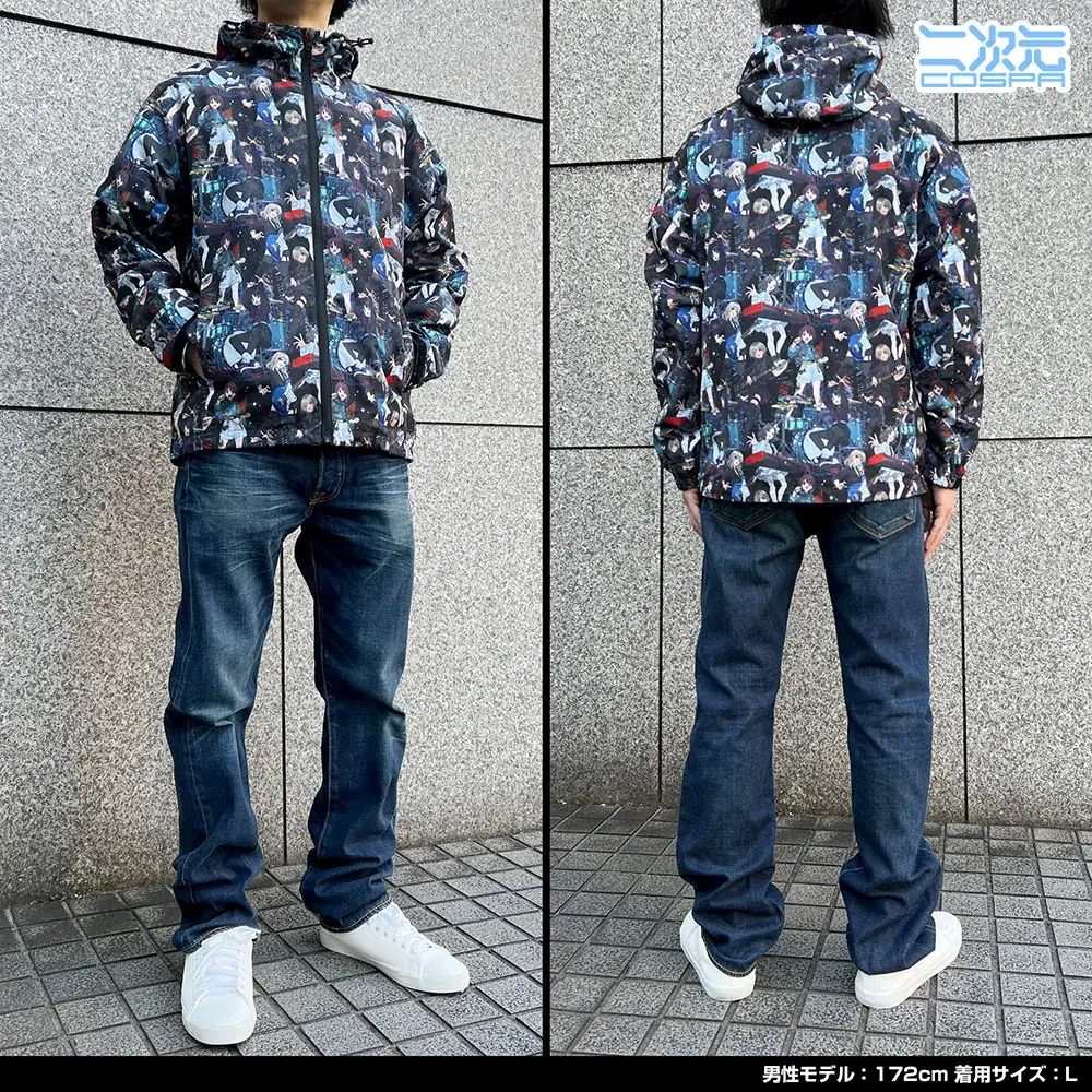 アニメ『ガールズバンドクライ』数量限定グッズ12/11(木)18:00予約開始！二次元コスパより「フルグラフィックシェルジャケット」が登場【株式会社コスパ】 画像 9