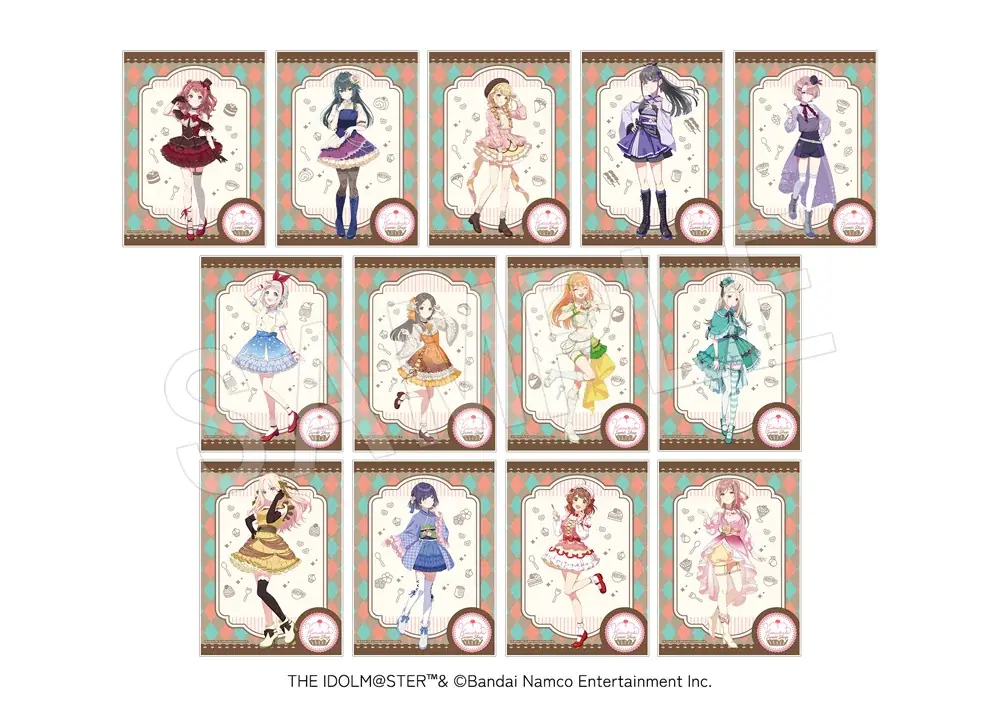 「学園アイドルマスター」× Chugai Grace Café コラボカフェが渋谷で開催！“スイーツ”がテーマの新規描き下ろしイラストを使用したグッズや、衣装とリンクしたコラボメニューが登場！ 画像 15