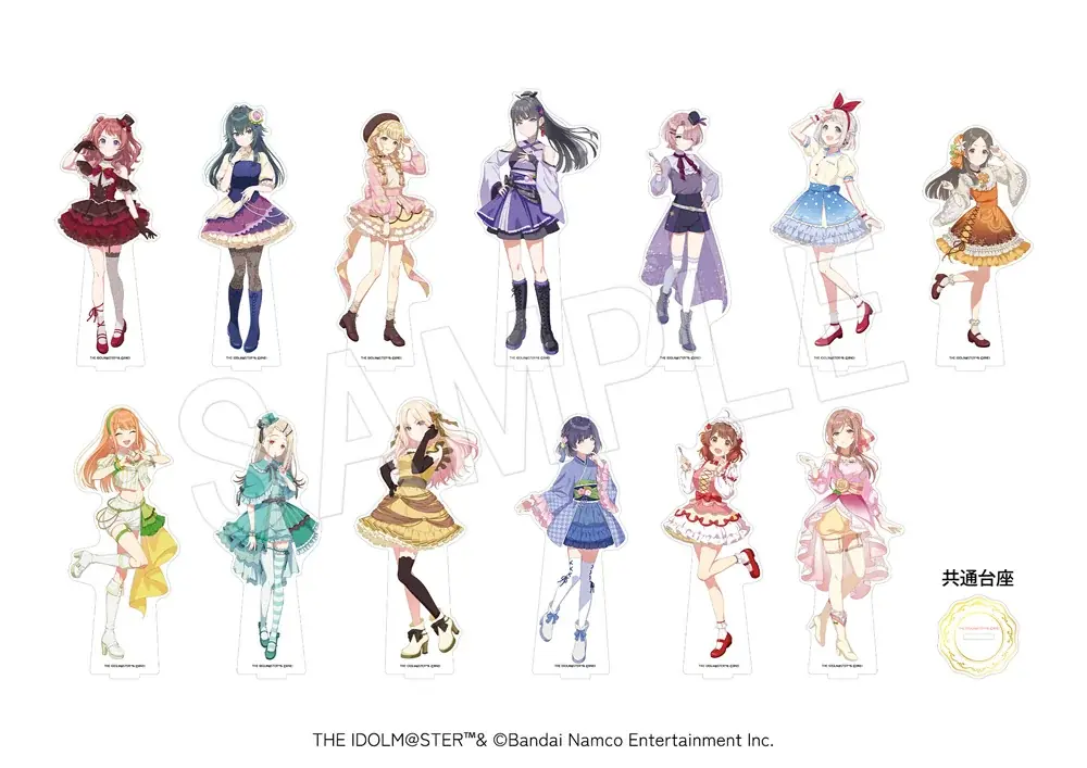 「学園アイドルマスター」× Chugai Grace Café コラボカフェが渋谷で開催！“スイーツ”がテーマの新規描き下ろしイラストを使用したグッズや、衣装とリンクしたコラボメニューが登場！ 画像 6