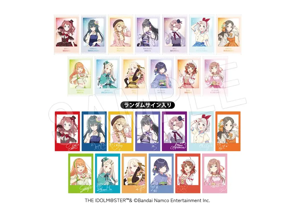 「学園アイドルマスター」× Chugai Grace Café コラボカフェが渋谷で開催！“スイーツ”がテーマの新規描き下ろしイラストを使用したグッズや、衣装とリンクしたコラボメニューが登場！ 画像 8