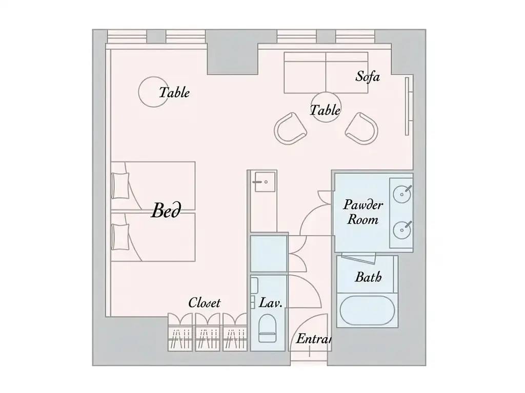 【開業】25年12月5日 Premium hotel MONday 舞浜ビューⅠ 最大6名宿泊可能、ファミリーやグループ、女子旅に最適 画像 6