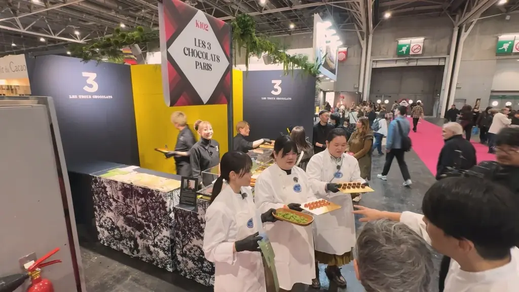 KBCテレビ『ぼる部屋』×福岡の老舗洋菓子店「チョコレートショップ」コラボスイーツが販売スタート！本場パリの「サロン・デュ・ショコラ」に出品した田辺渾身のスイーツ3品の味とは！？ 画像 3