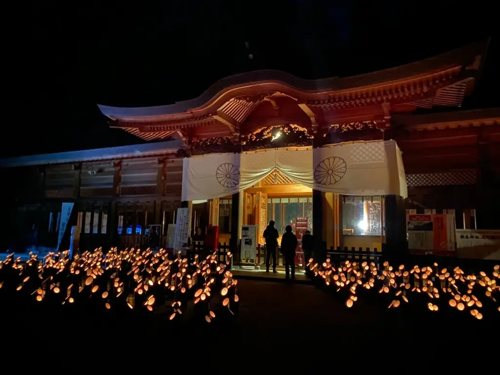 海のない長野県・安曇野と、遠く九州の海が紡ぐ物語　休暇村リトリート安曇野ホテルでは、「安曇野神竹灯（かみあかり）」に合わせて信州食材と“海の恵み”を組み合わせた冬の会席 を12月1日より提供開始 画像 3