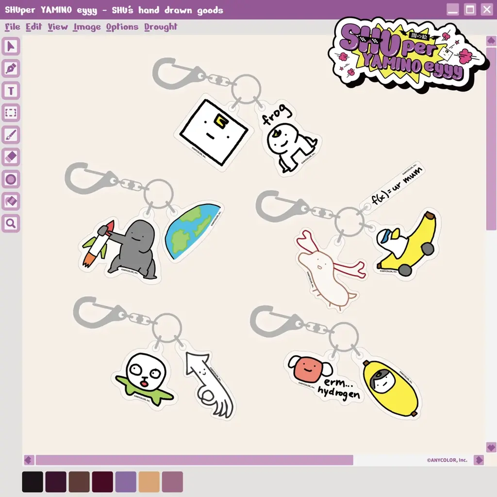 NIJISANJI EN 人気ライバーShu Yamino 初の手描きグッズシリーズが、12月6日（土）世界同時発売！ 画像 7