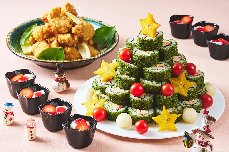 沖縄・恩納村【サンタと一緒に☆記念撮影】高さ13ｍのバブルツリー、イルカのイルミネーション、夢のキャンディハウス etc. 画像 19