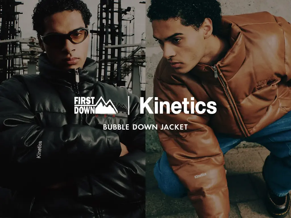 FIRST DOWN USA×Kineticsのバブルダウンが登場