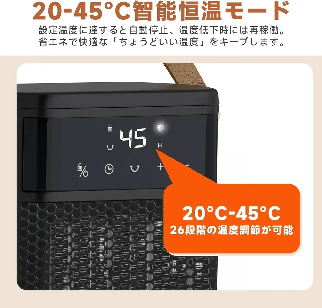 冬の理想の温もり、冬の暖房必需品！セラミックヒーターがAmazon超大型セールで驚きの価格に！ 画像 6