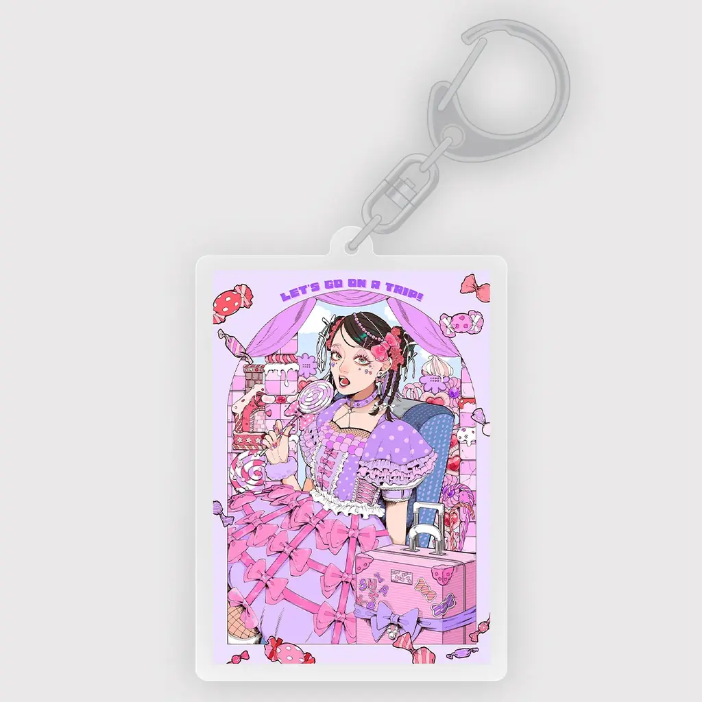 AMANATION所属クリエイター×原宿系動画クリエイター“しなこ” コラボイラスト展示「Yamanote Line Museum POP」山手線15駅にてスタート！ 画像 4