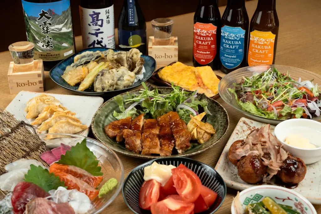 白馬・八方バスターミナル横にオープン「酒とご飯 ko-bo（コウボ）」 画像 2