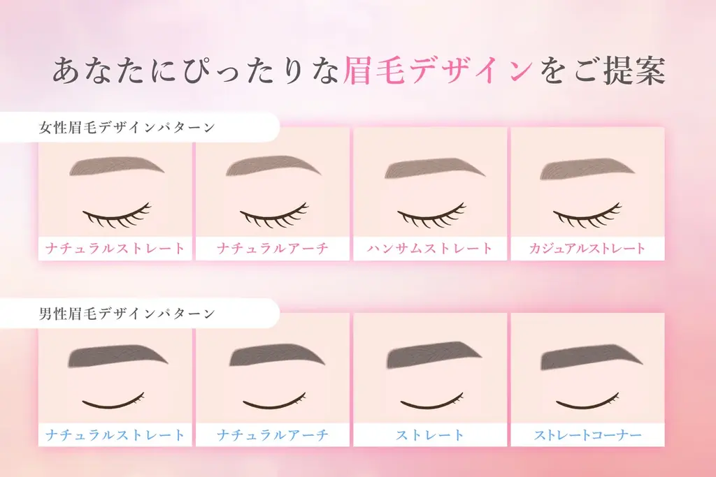 あなたにぴったりの眉毛が見つかる！美眉アドバイザー監修「眉毛デザイン診断ツール」リリース 画像 3