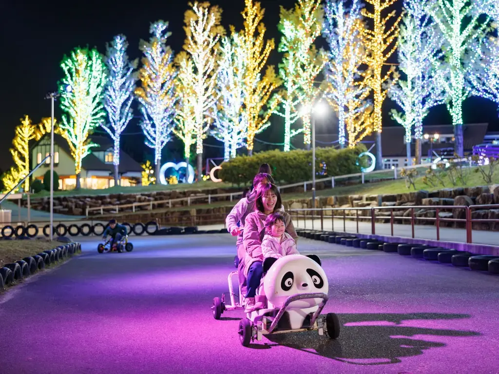 【15,000人突破】約100万球が灯るイルミネーション【ハーベストの丘 画像 27