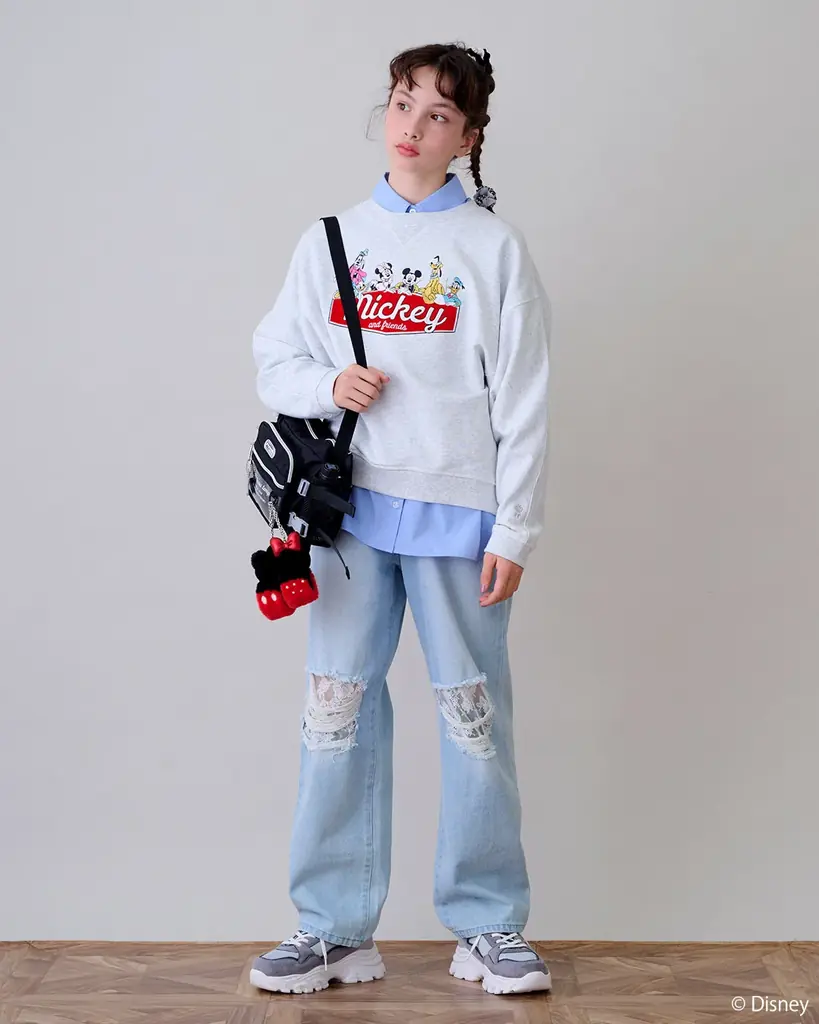 ナルミヤ・インターナショナル「ポンポネット ジュニア」から、特別な日も、毎日も楽しめる、遊び心と上品さを両立した「Disney」スペシャルアイテムが登場！ 画像 8